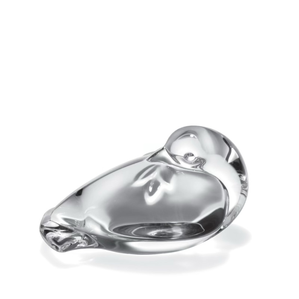 Steuben Peace Dove Hand Cooler Figurine